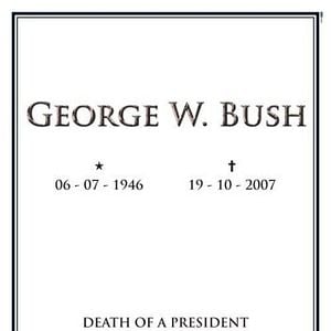 Foto A Morte de George W. Bush