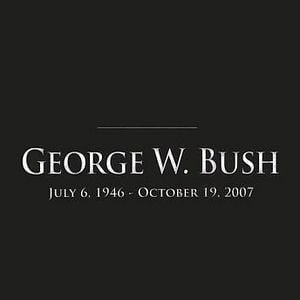 Foto A Morte de George W. Bush