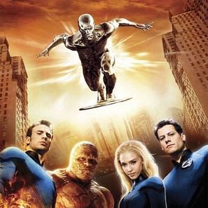 Foto Quarteto Fantástico e o Surfista Prateado