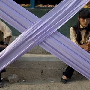 Foto A Teta Assustada