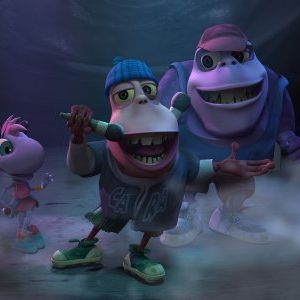 Foto O Grilo Feliz e os Insetos Gigantes