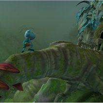 Foto O Grilo Feliz e os Insetos Gigantes