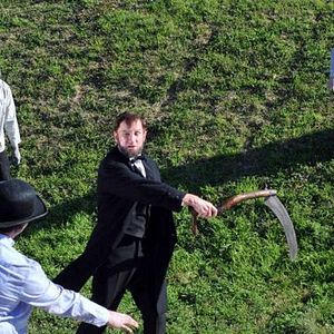 Foto Abraham Lincoln Contra os Zumbis