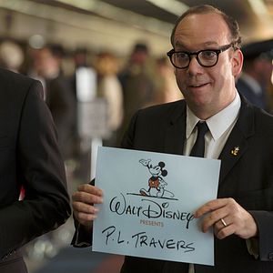 Foto Walt nos Bastidores de Mary Poppins