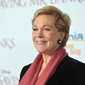 Foto Walt nos Bastidores de Mary Poppins