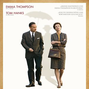 Foto Walt nos Bastidores de Mary Poppins