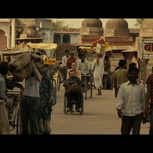 Foto Anoitece na Índia