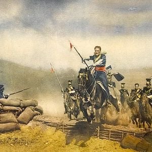 Foto A Carga de Cavalaria Ligeira