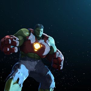 Foto Homem de Ferro e Hulk - Super-Heróis Unidos