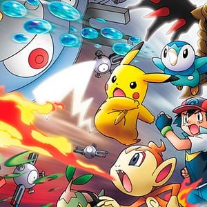 Foto Pokémon: Giratina E O Cavaleiro Do Céu