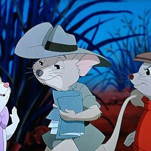 Foto Bernardo e Bianca na Terra dos Cangurus