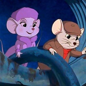 Foto Bernardo e Bianca na Terra dos Cangurus