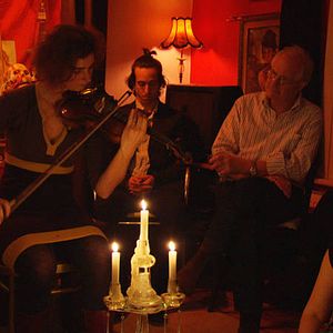 Foto Taking The Dog For A Walk