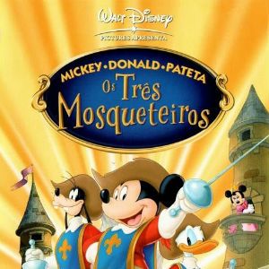 Foto Mickey, Donald e Pateta – Os Três Mosqueteiros