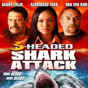 Foto O Ataque do Tubarão de Três Cabeças