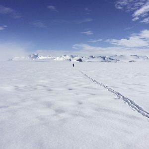 Foto O Céu e a Geleira