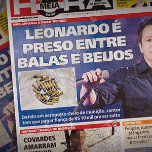 Foto Meia Hora e as Manchetes que Viram Manchete