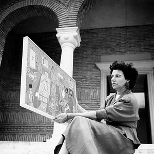Foto Peggy Guggenheim - Paixão por Arte