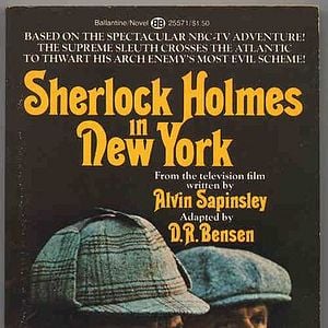 Foto Sherlock Holmes em Nova Iorque