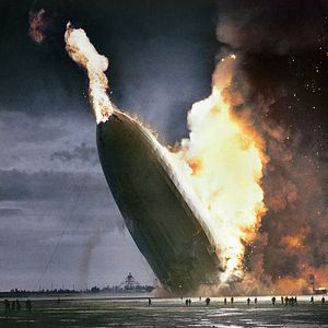 Foto O Dirigível Hindenburg