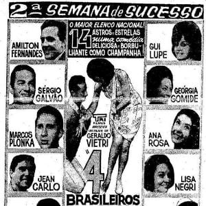 Foto Quatro Brasileiros em Paris