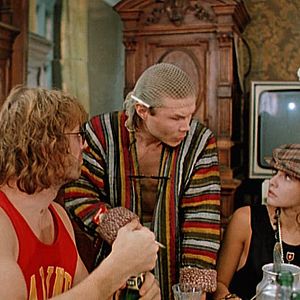 Foto Rosa preta - emblema da tristeza, rosa vermelha - emblema do amor