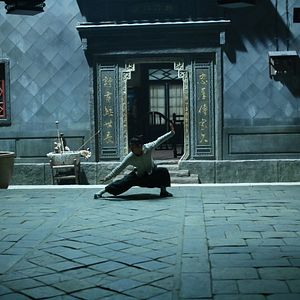 Foto O Monge Desce A Montanha