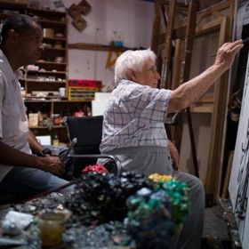 Foto O Vendedor de Orquídeas