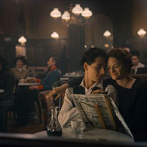 Foto Egon Schiele - Morte e a Donzela