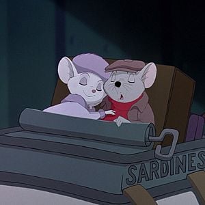 Foto Bernardo e Bianca na Terra dos Cangurus