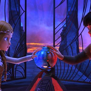 Foto O Reino Gelado - Fogo e Gelo