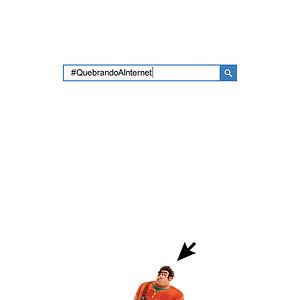 Foto WiFi Ralph - Quebrando a Internet
