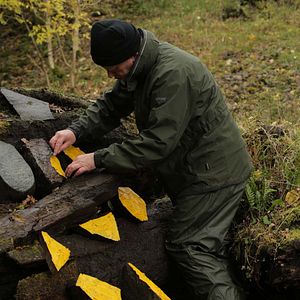 Foto Leaning Into the Wind: Andy Goldsworthy