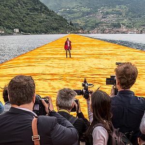 Foto Christo : Walking On Water