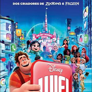 Foto WiFi Ralph - Quebrando a Internet