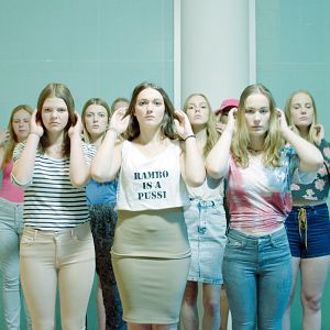 Foto Das melancholische Mädchen