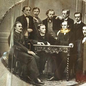 Foto Nietzsche Sils Maria Rochedo De Surlej