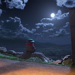 Foto Månelyst i Flåklypa