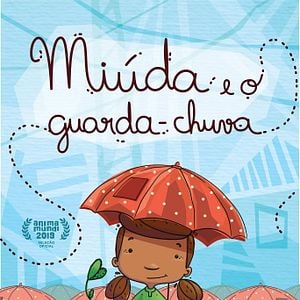 Foto Miúda e o Guarda-Chuva