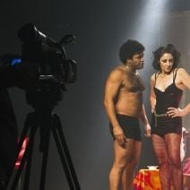 Foto Plínio Marcos nas Quebradas do Mundaréu