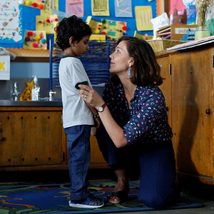 Foto A Professora do Jardim de Infância