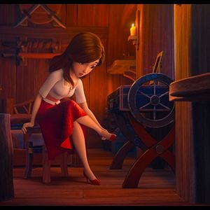 Foto Sapatinho Vermelho e os Sete Anões