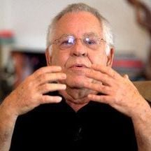 Foto Em Casa com Nelson Motta