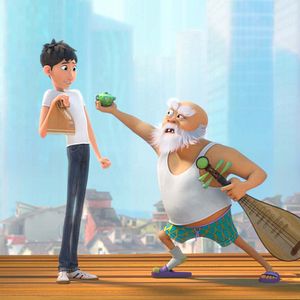 Foto Din e o Dragão Genial