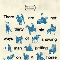 Foto There Are Not Thirty-six Ways of Showing a Man Getting on a Horse