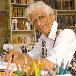 Foto Ziraldo em Profissão Cartunista