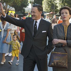 Foto Walt nos Bastidores de Mary Poppins