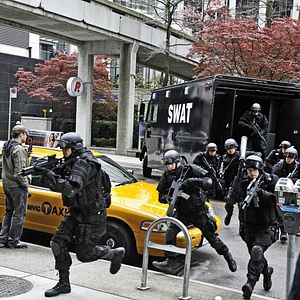 Foto Um Homem Contra Wall Street