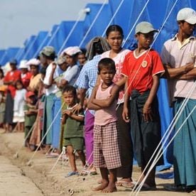 Foto Refugiados do Aquecimento Global