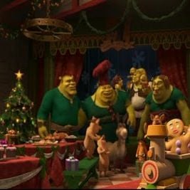 Foto Natal Shrektacular do Burro